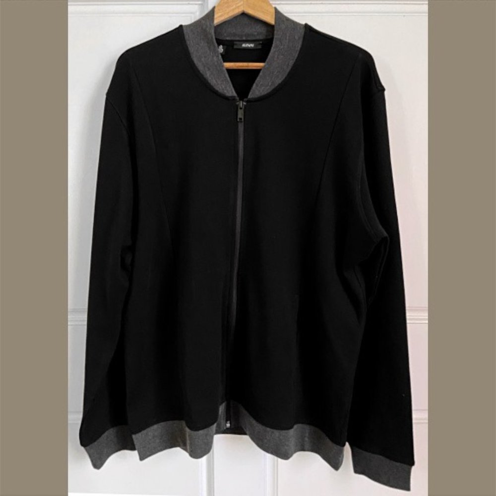 NWT, Men’s XL, Zip-Front Sweater Jacket